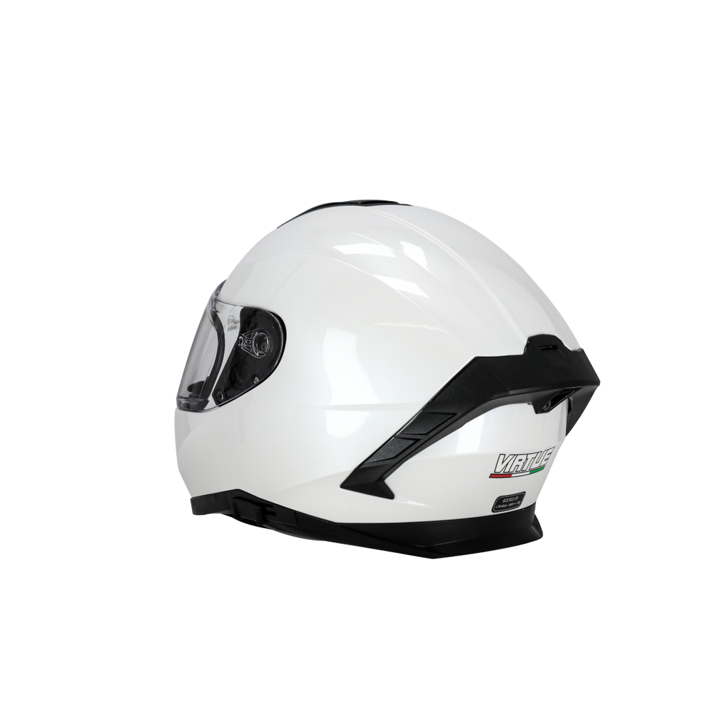 CASCO VIRTUE LISO BLANCO L